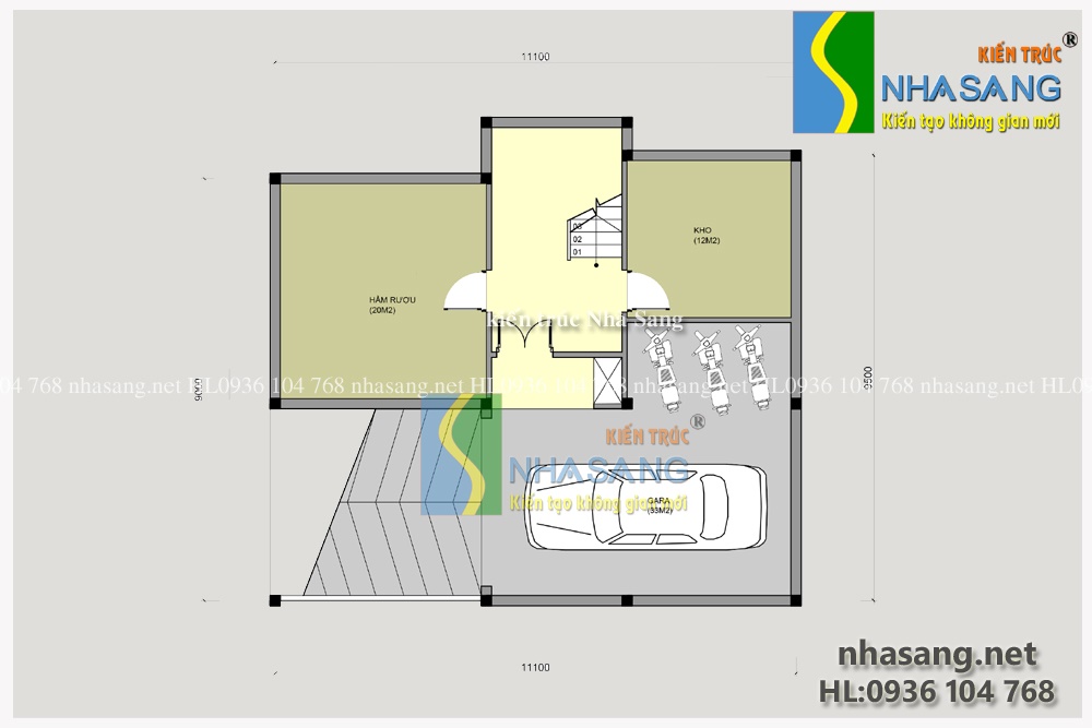 mẫu thiết kế nhà biệt thự tân cổ điển 3 tầng đẹp
